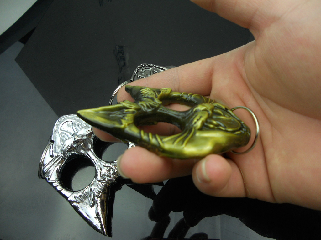 金属合金拳扣 铁拳头 指虎 手撑子 铁莲花 拳刺 铁拳套 防身戒指