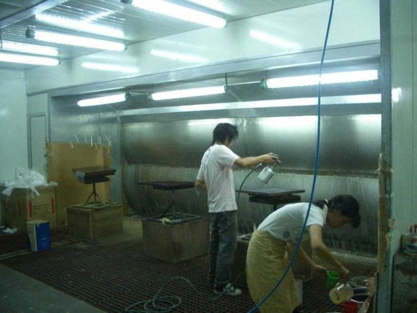 潍坊机械厂家直销 环保节能 喷漆房 水帘 喷漆房热卖 品质保证