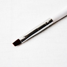 木杆平头笔 光疗笔 光疗刷 光疗排笔 光疗甲专用 法式美甲