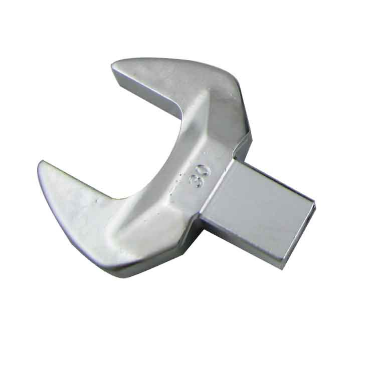 台湾进口 12*9mm 扭力力矩 扭矩扳手 开口扳手头4-36mm 开口头