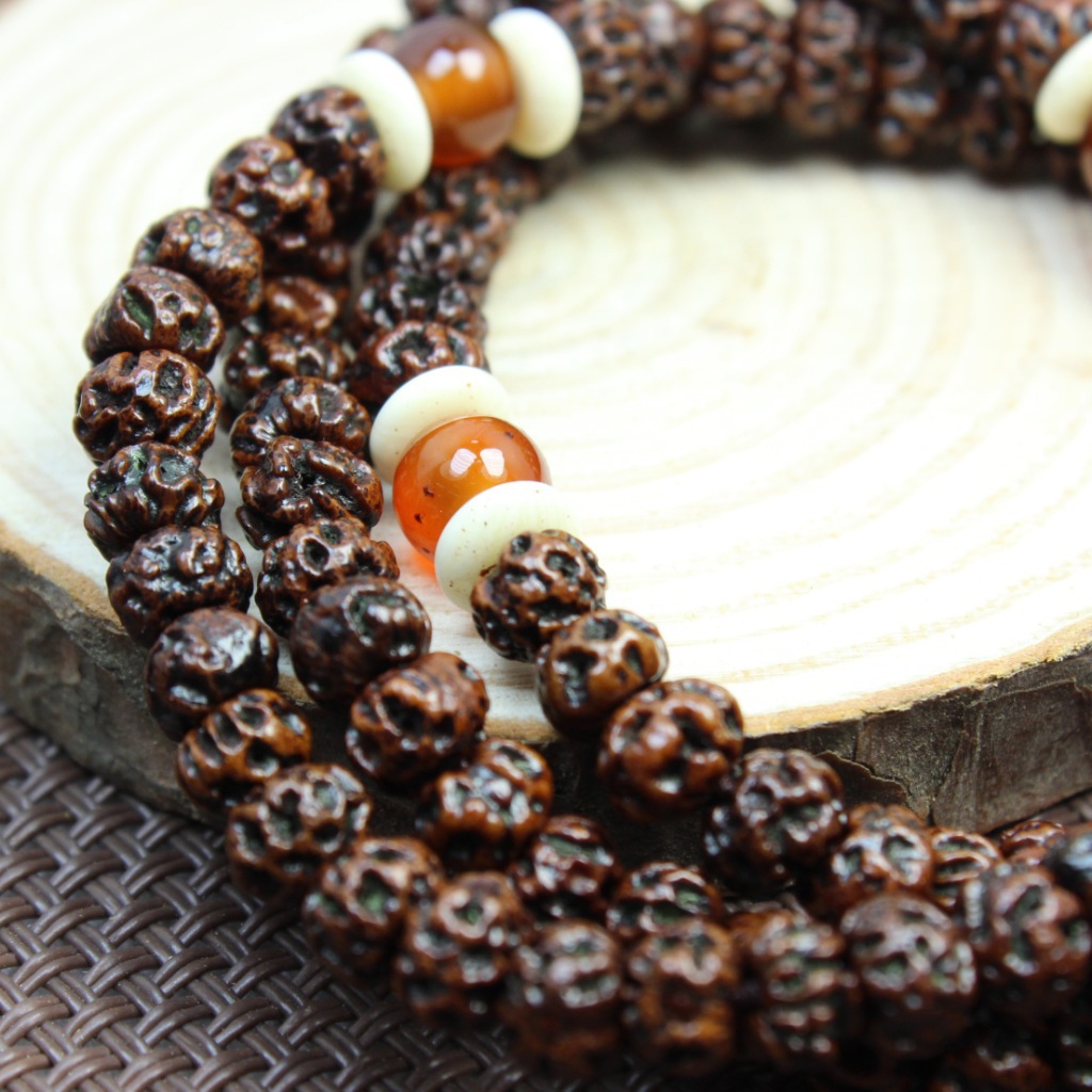 天意菩提子 天然小天意菩提子 小如意菩提子216颗5毫米左右