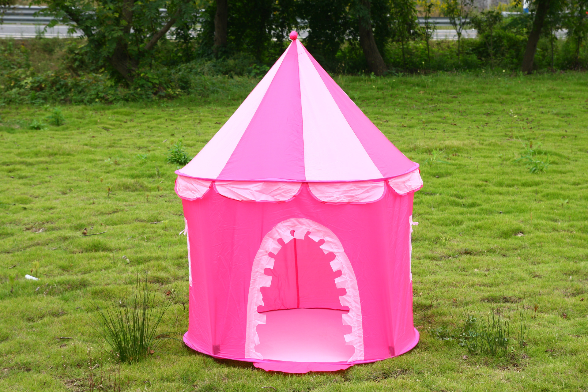 厂家定做 粉色游戏玩耍城堡儿童帐篷公主篷