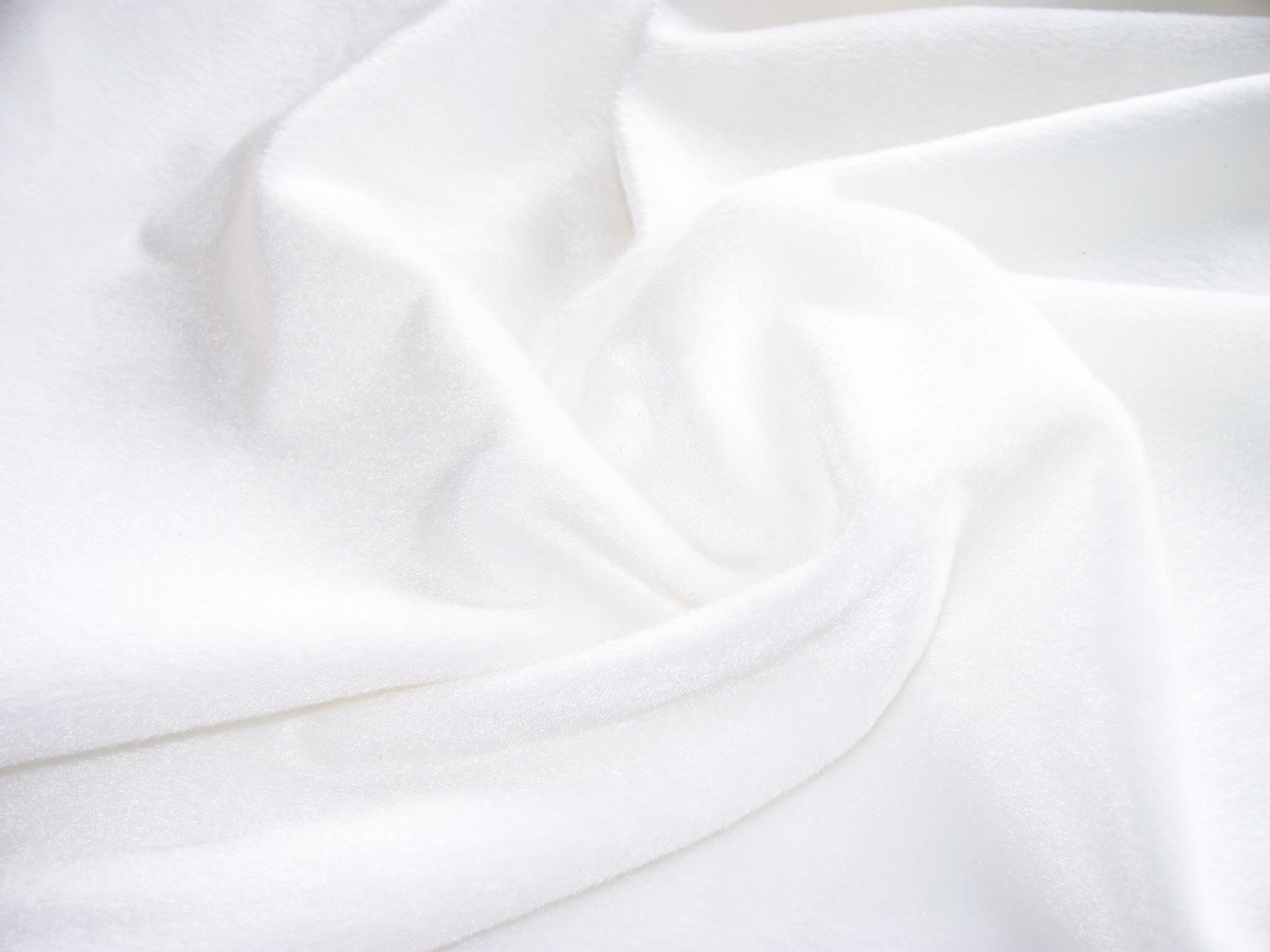 毛绒白色   柜台布,装饰布