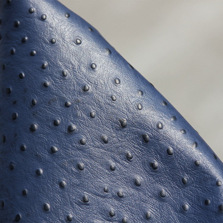 【鸵鸟纹】头层牛皮革-g品质-纹路超自然-鸵鸟皮【兴旺皮业】