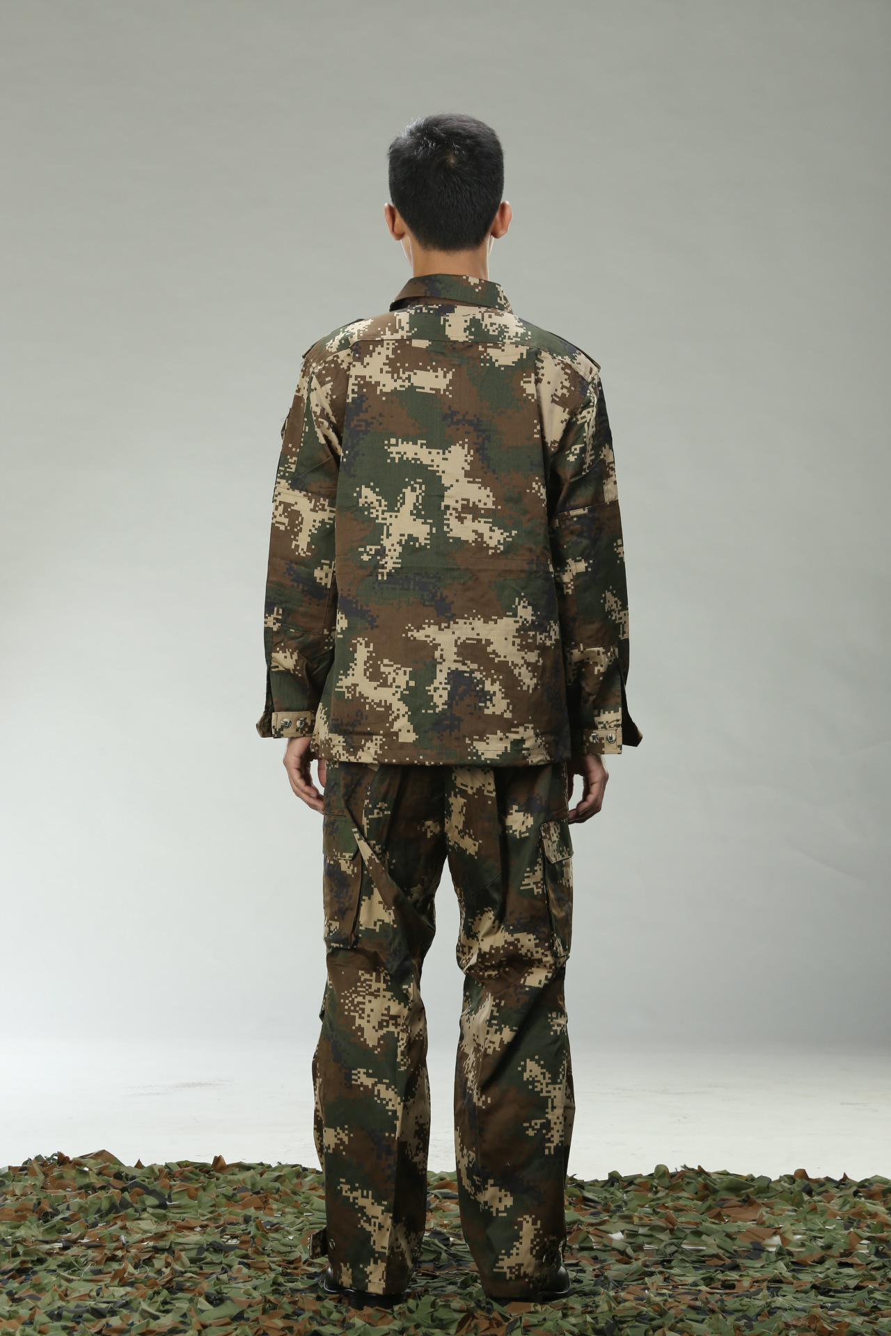 冬迷彩作训服 军装迷彩冬作训服 消防冬迷彩作训服