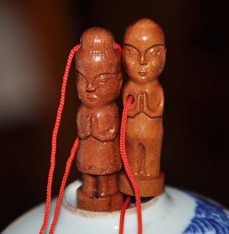 厂家批发福临桃木饰品 flx-2150精雕桃木人 桃木挂件 批发桃木剑