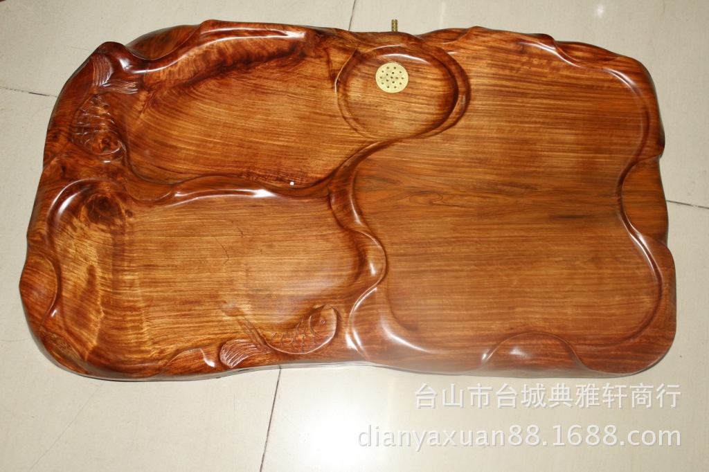 木雕茶盘 花梨根雕茶盘 红木茶盘 实木茶盘