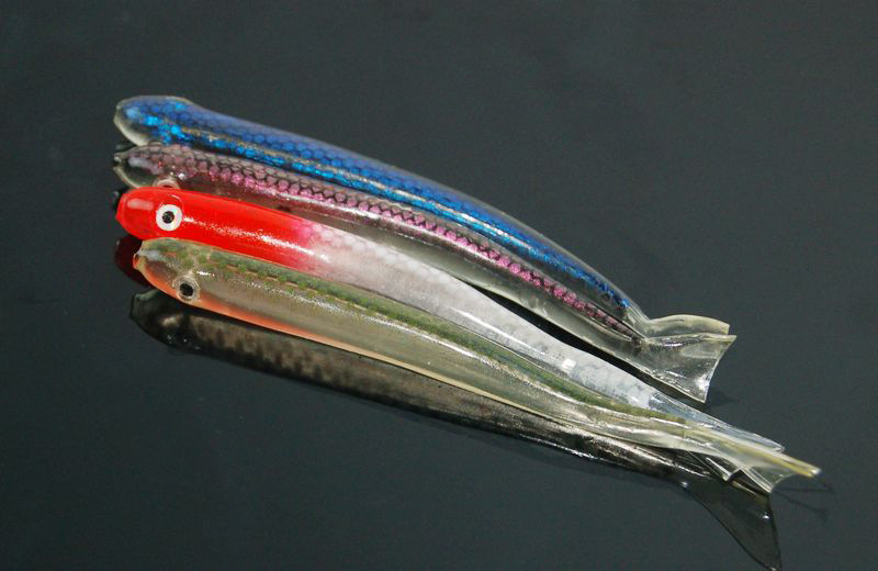 仿真假饵空心鱼 9cm超软鱼形 软饵 仿