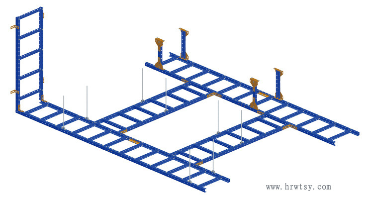 u型多孔走线架 机房u型钢走线架 通信机房u型钢走线架