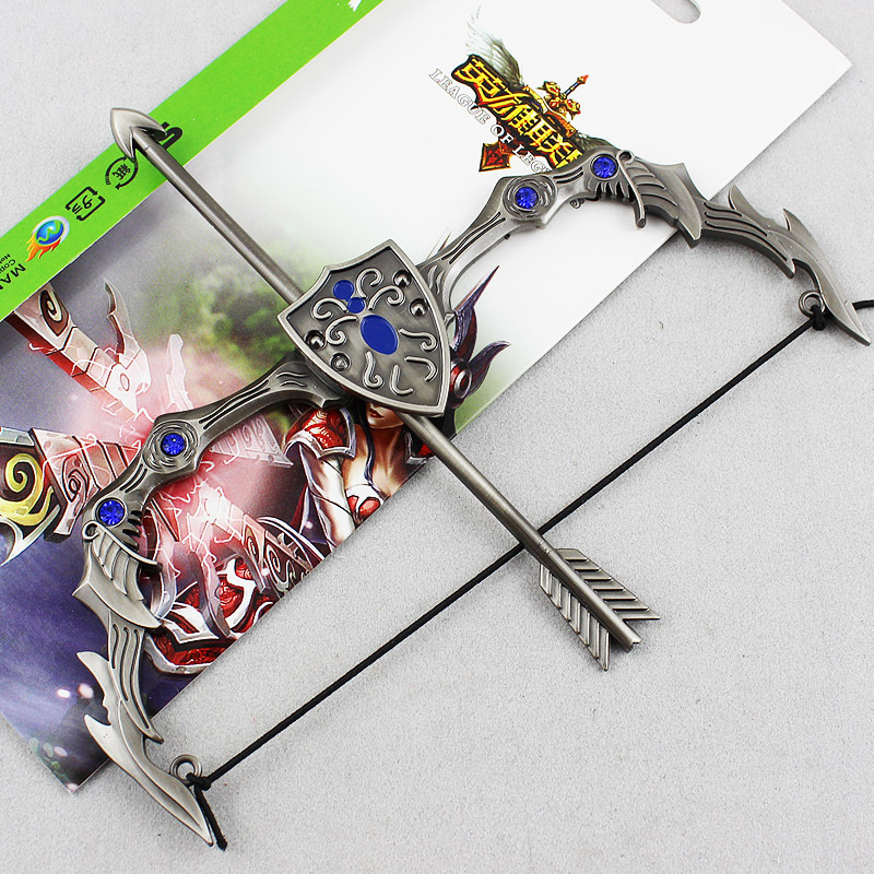 英雄联盟lol周边 寒冰射手艾希弓箭b款 lol寒冰弓箭武器道具