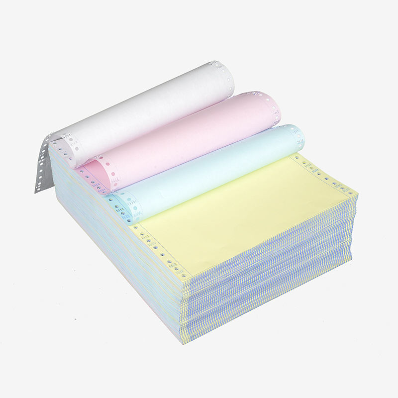 深圳厂家批发 永图四联针式电脑打印纸 241-4 80列四层 1000张