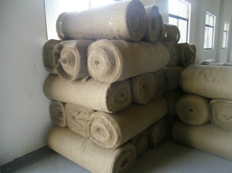 厂家批发各种圣诞婚庆礼品纯色麻布 粗麻带 欧美田园黄麻卷