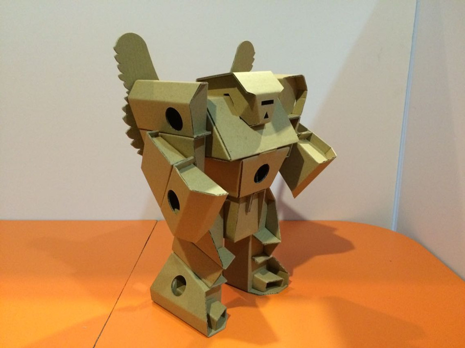 变形金刚 机器人 折纸diy 手工纸 教育三维模型拼图 婚礼装饰