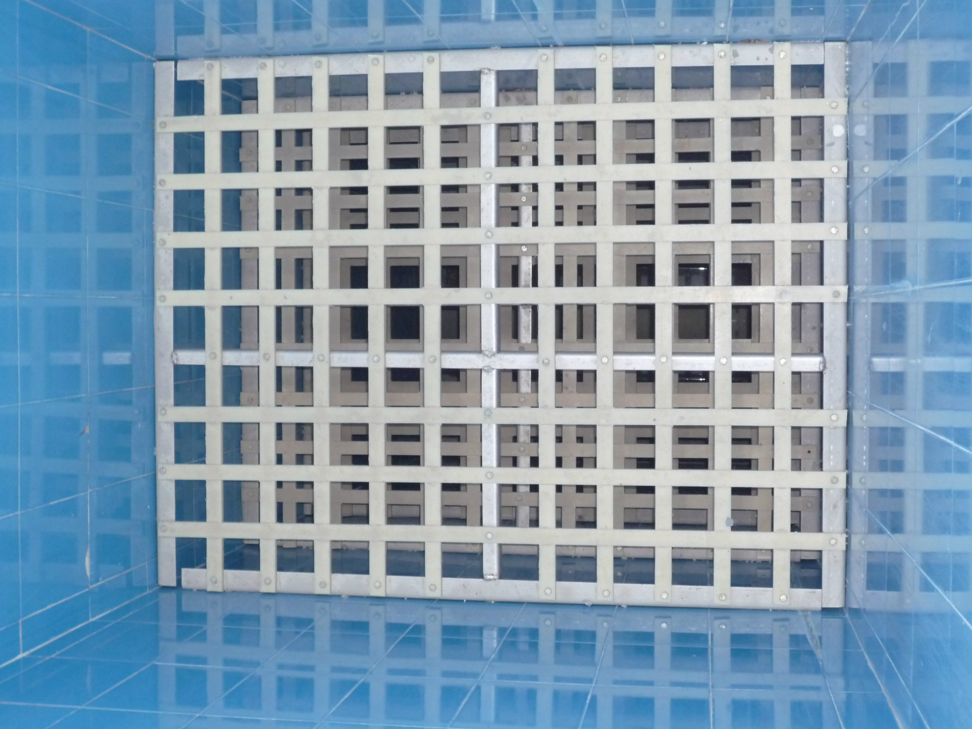 专业水处理24年,厂家供应网格絮凝池反应装置,不锈钢/pvc/abs