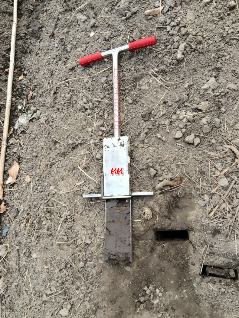 果岭根层取样器 球道土壤采样器 草坪取土器 鸭嘴钻