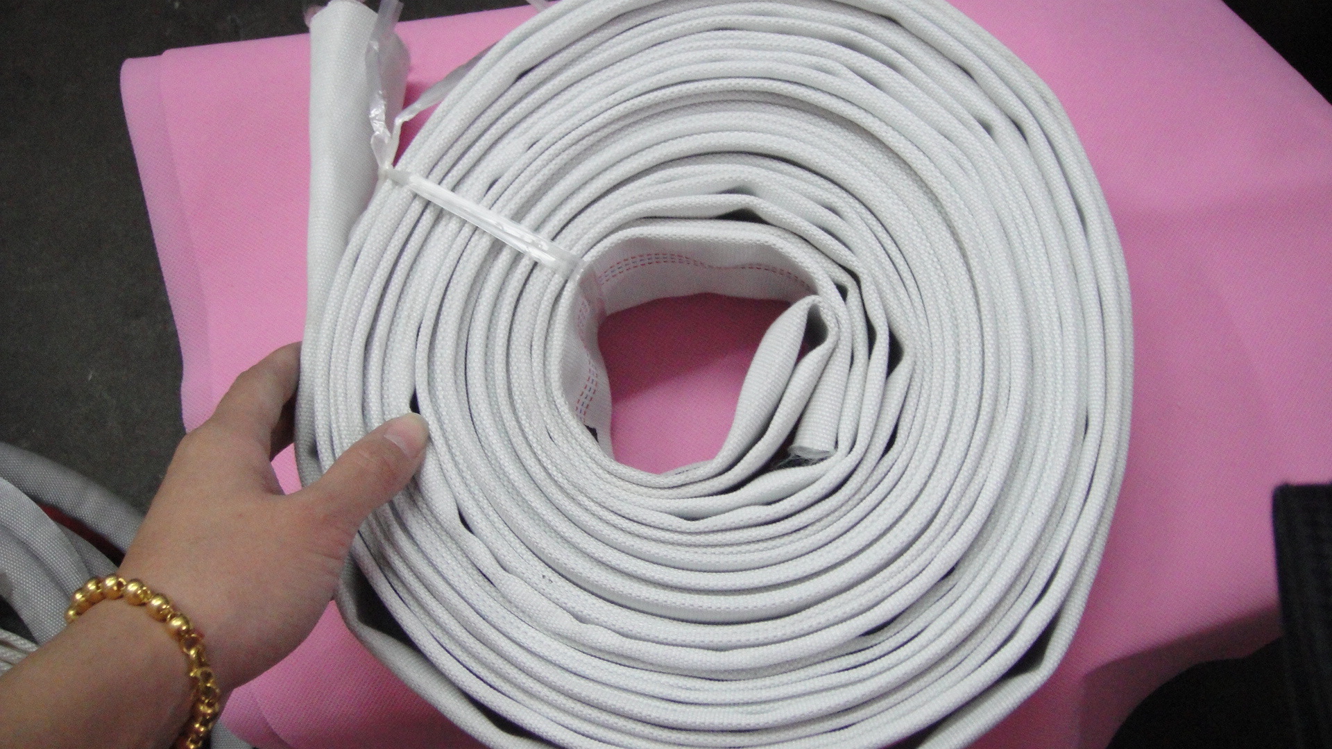 出口转内销52mm帆布15米2寸水带15公斤压力高压水带