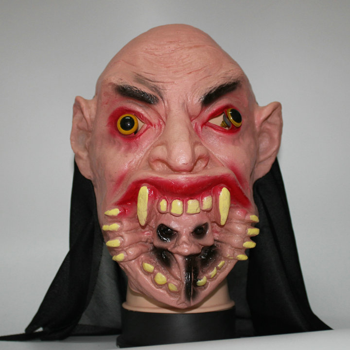供应鬼节面具-万圣节面具-鬼脸面具-恐怖面具-大脸鬼