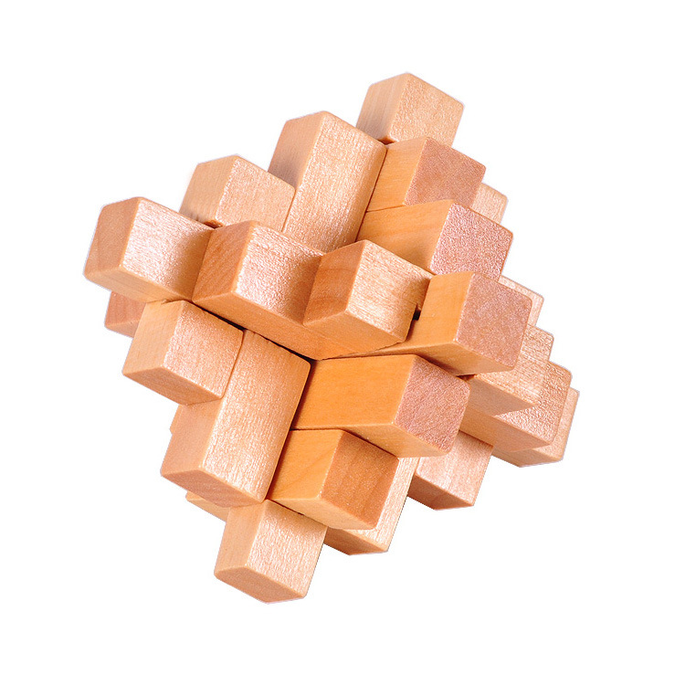 木制益智玩具 成人益智 孔明锁鲁班锁系列 十五通-阿里巴巴