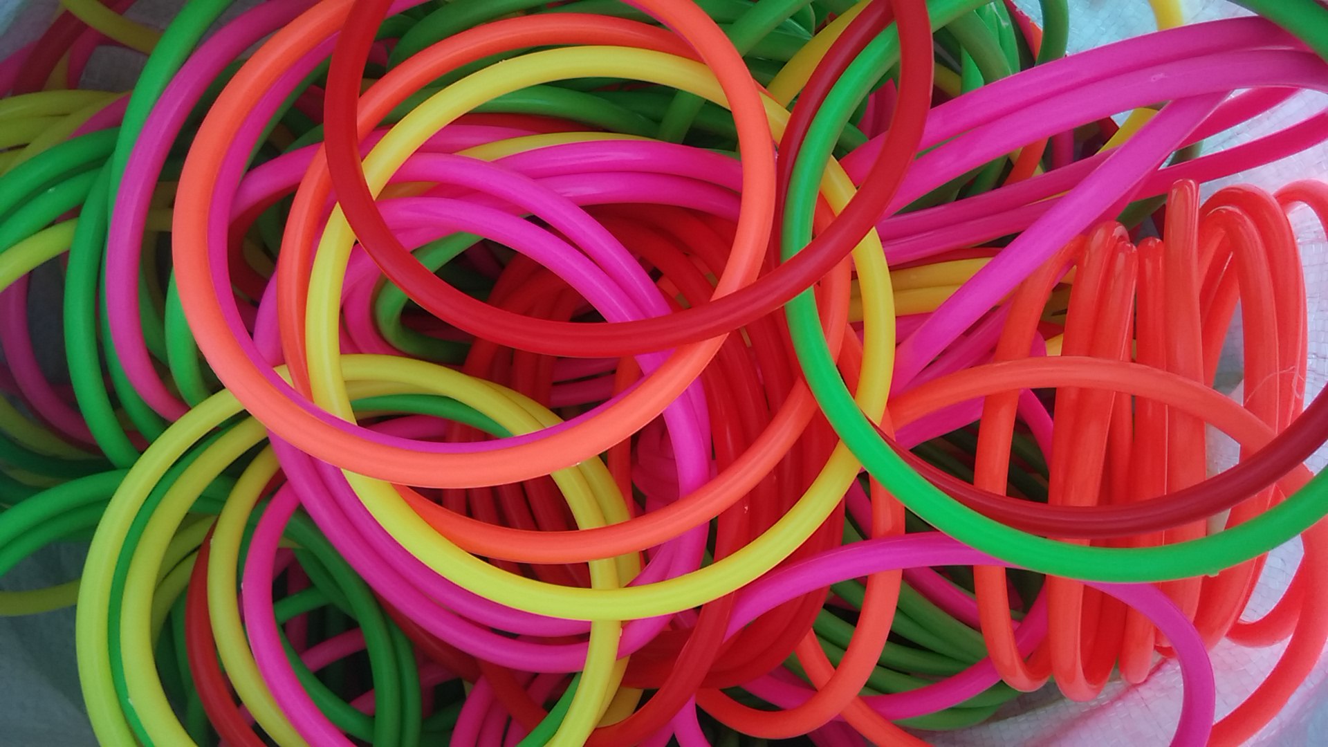 加粗12cm 夜市摆地摊专用大号套圈圈 塑料圈 游戏玩具塑料圈