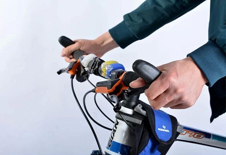 自行车塑胶副把 山地车牛角羊角小付把 骑行休息把 单车配件