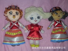 卡通公仔人物 动漫模型 穿衣布娃娃 定制儿童毛绒玩具 公司礼品