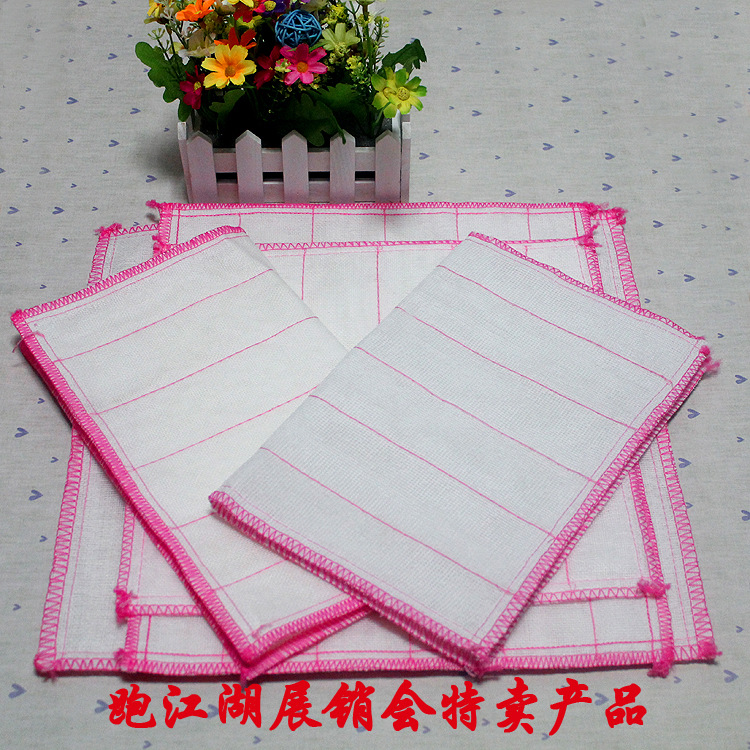 Gift Scouring Pad Running Rivers and Lakes Stall Dish Towel Hot Product Rag Dishcloth Wholesale