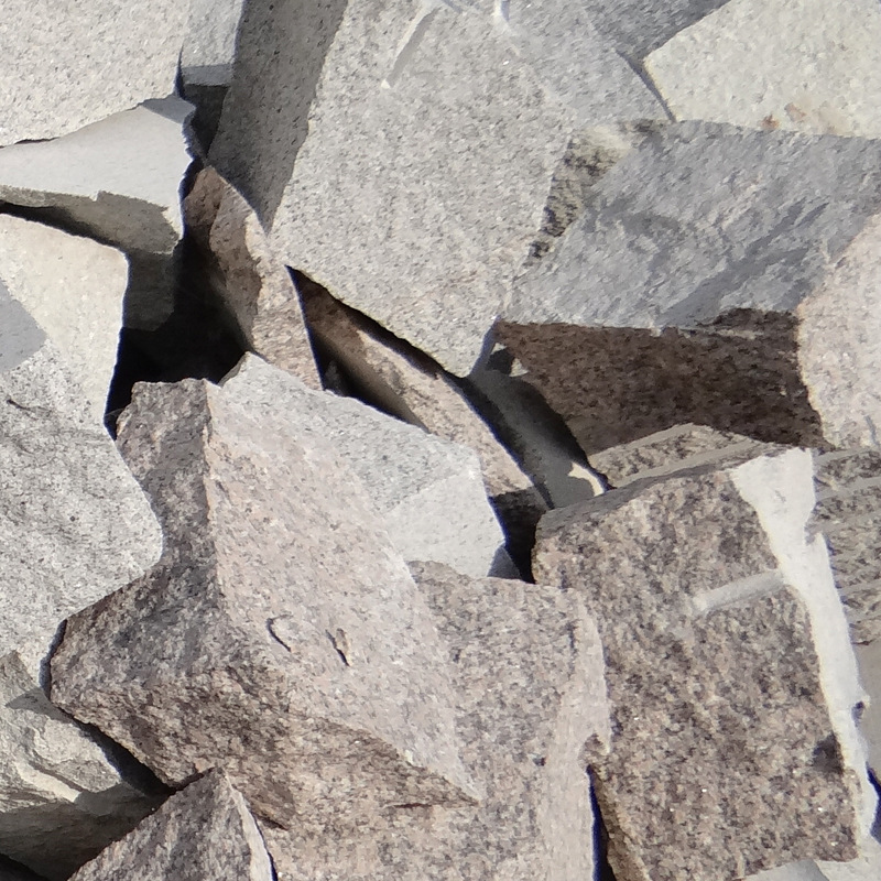 莱州毛石墙身堤坝毛石室内外建筑用天然花岗岩毛石