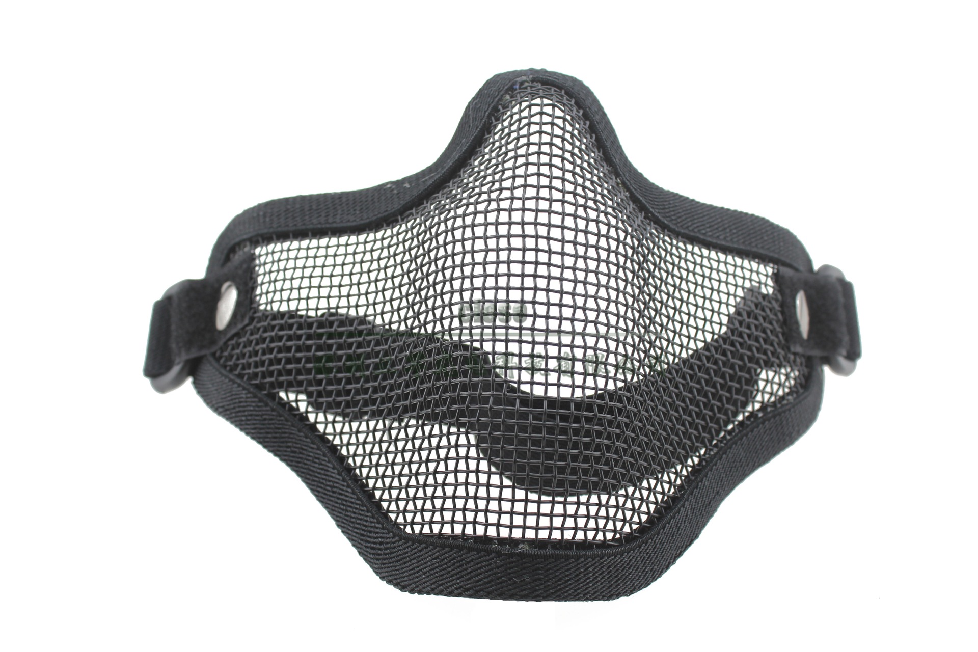 户外防身用品 半脸钢丝护具 野战防护面具 运动面罩军迷装备