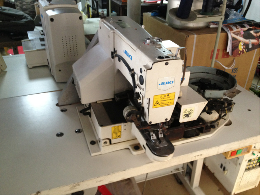 供应二手重机全自动送扣 钉扣机 钉钮机 各种二手服装缝纫设备