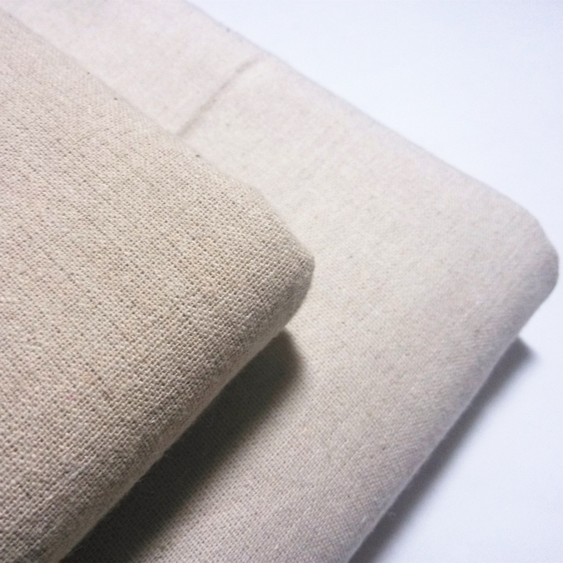 厂家直销批发供应麻布素色麻布棉麻坯布涤麻可混批量大从优