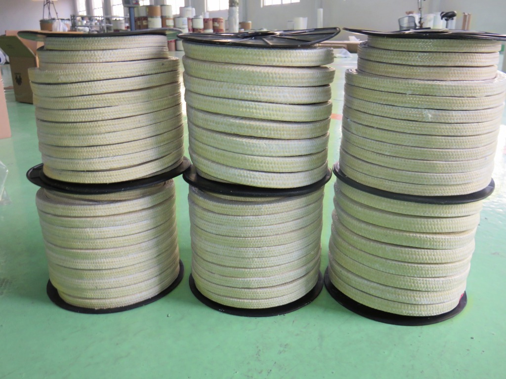 禹城黄色芳纶盘根厂家现货寿光耐磨芳纶盘根生产厂家黄芳纶盘根