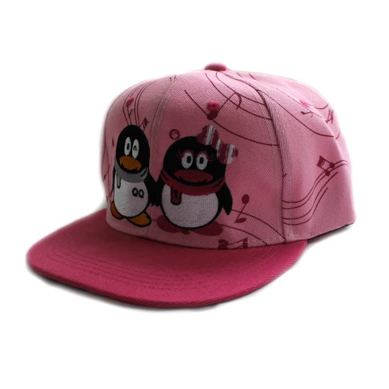 女士春夏时尚平檐帽 喜欢qq潮牌嘻哈街舞棒球帽子 批发 定做