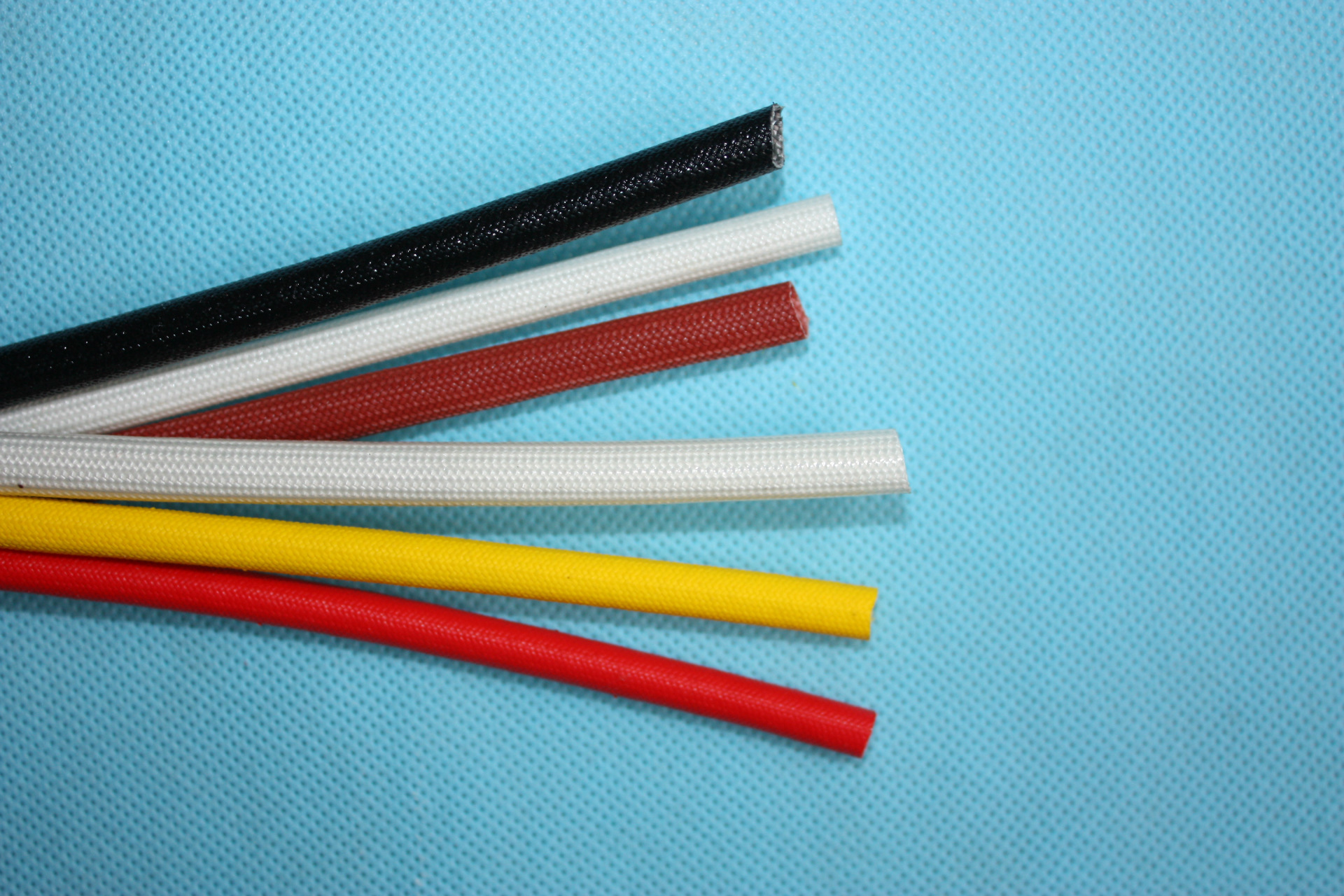 5kv耐高压玻纤套管 硅树脂玻璃纤维自熄管 绝缘管