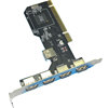 e宙PCI卡USB擴展卡 PCI轉4+1USB卡 轉接卡 轉換卡 NEC USB卡