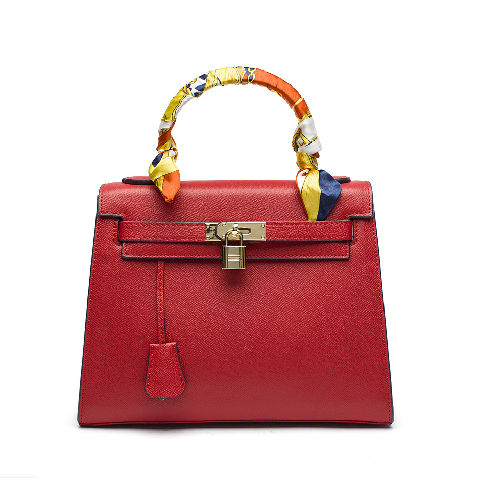 2015潮牌恶搞h家kelly凯莉手掌纹牛皮**同款手提单肩斜跨结婚包-枸杞