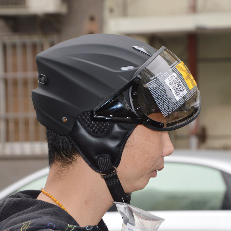 台湾瑞狮 夏盔摩托车头盔zs-125b 透气内衬 防紫外线头盔夏盔