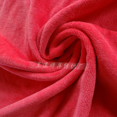 色牢度超强吸水梭织全棉单面割绒高档毛巾布面料工厂订做 180幅宽