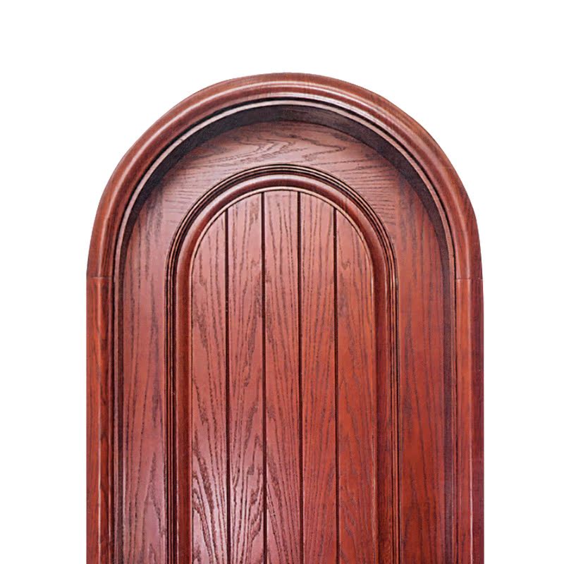 群林木门 室内 圆形门头 仿古 实木复合门 烤漆套装门 ql55