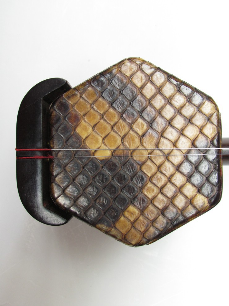 厂家批发 专业大师级紫檀专业盘龙二胡胡琴蛇皮