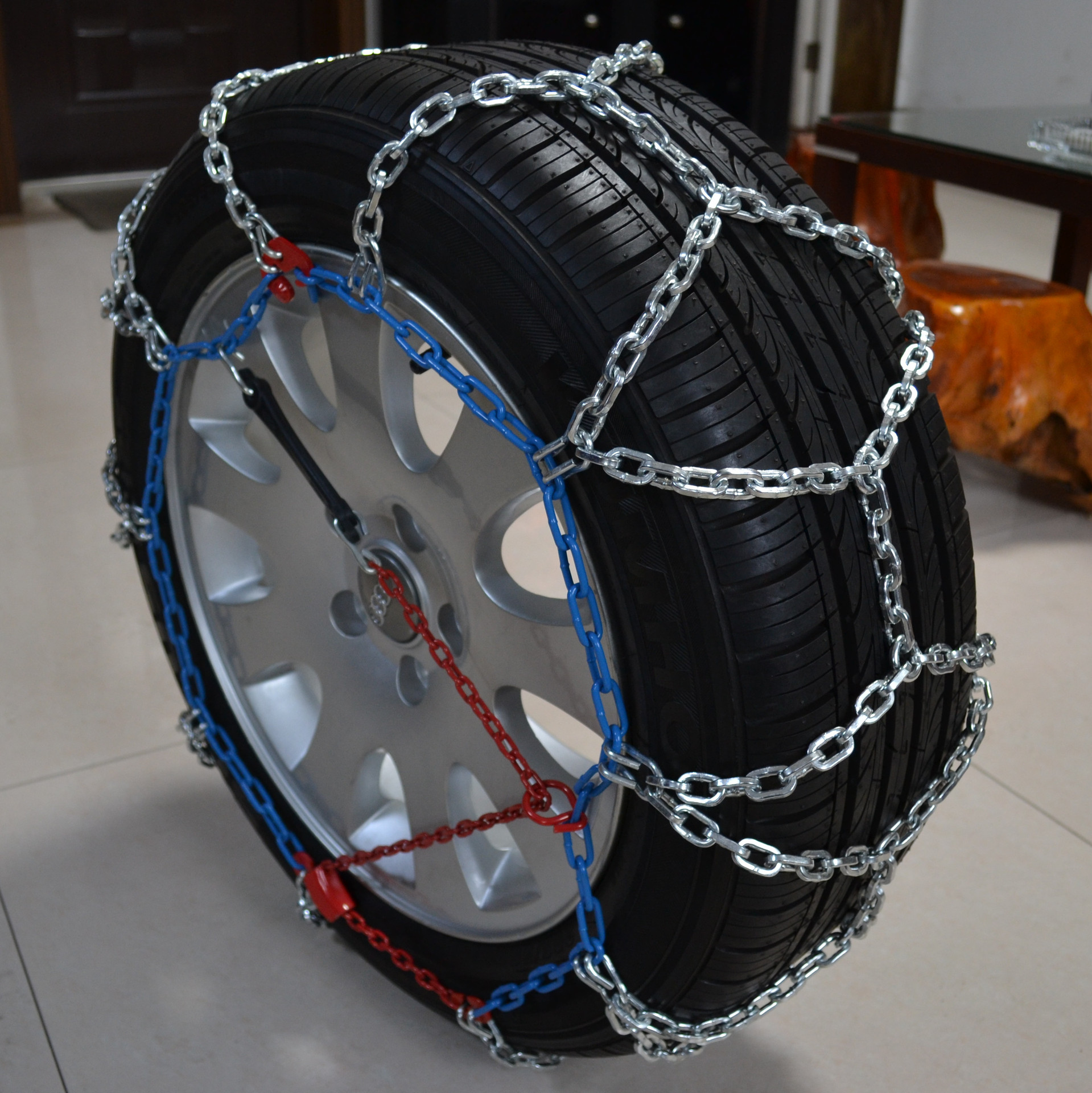 4wd汽车轮胎防滑链 耐磨防滑链金属雪链泥地雪地应急脱困链条
