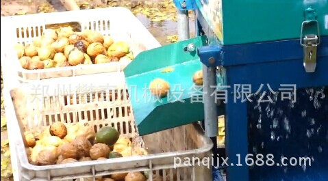 核桃脱皮机