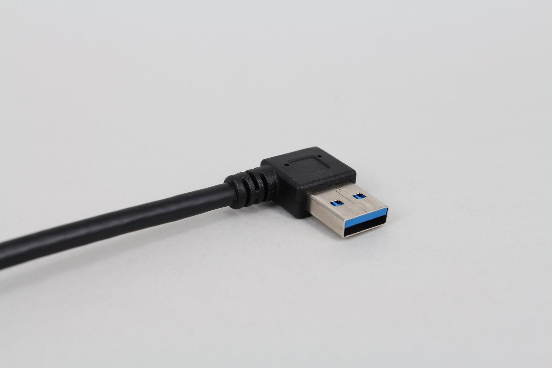 usb3.0延长线弯头usb90度数据线usb连接线公对母转接线数据线20cm