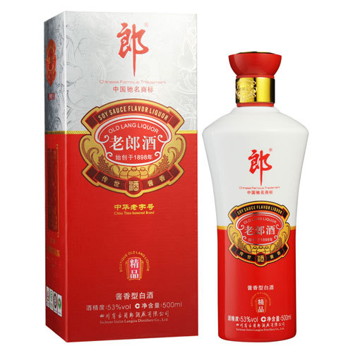 郎酒 郎酒108老郎酒 53度108ml 酱香型 白酒 老郎酒108