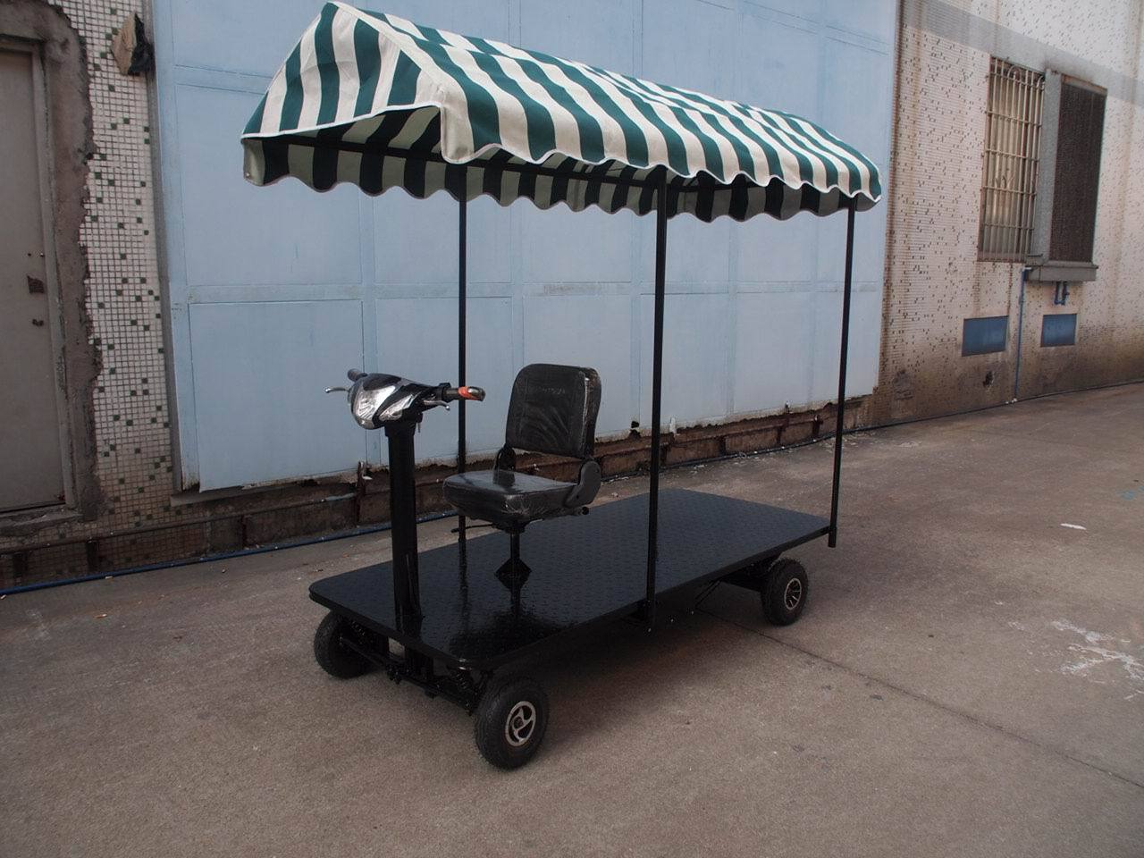 户外移动流动售货车 全电动多功能售货车 小型四轮电动搬运车 - 专用