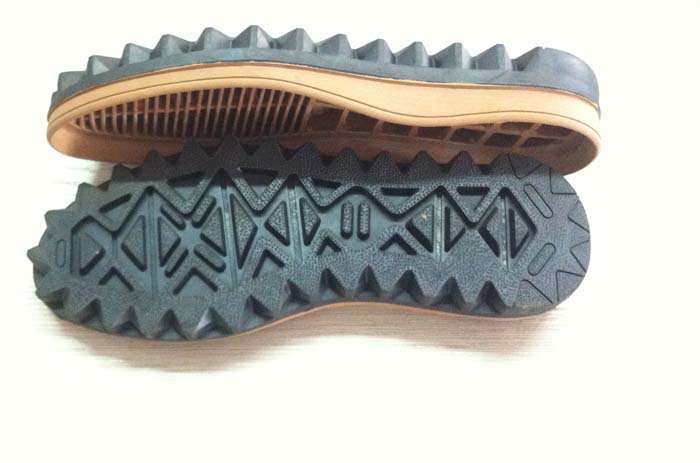 厂家直销冬季男休闲棉鞋底户外防滑雪地靴橡胶鞋底韩版 1586