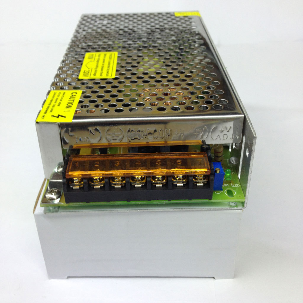 24v开关电源0-24v6.5a 内置滤波器 底纹波 效率高 工作温度低