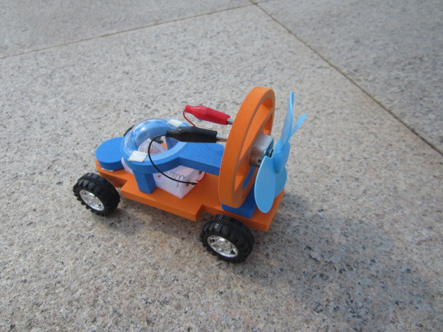 f1空气动力车,f1电动推进赛车,科普玩具,eva风力小车