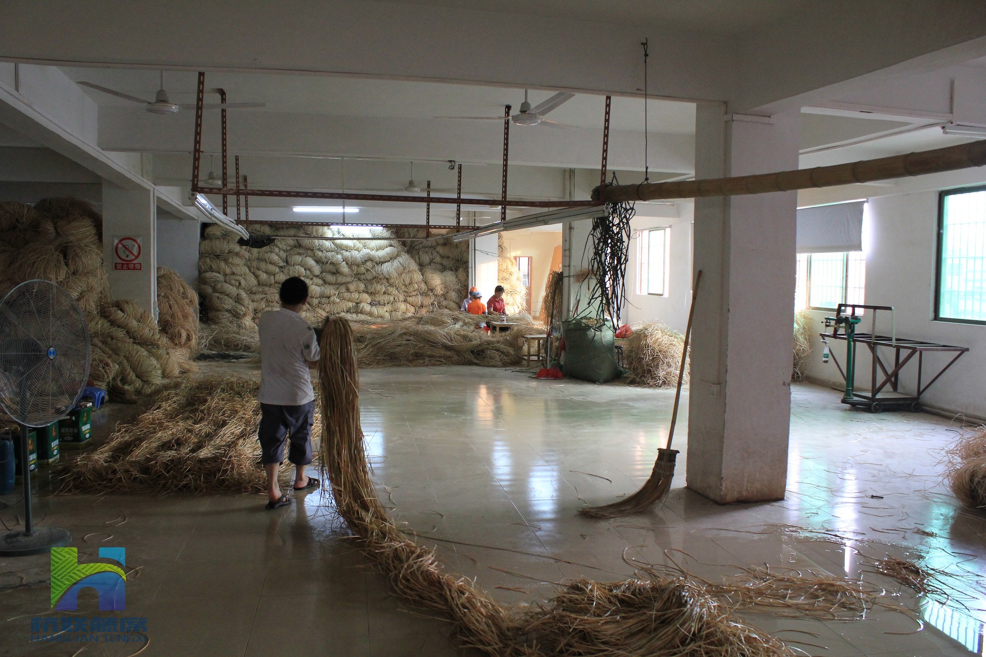 【杭联藤厂】青子纱丝密笪藤编-藤笪-藤皮-藤材料-藤-人字席