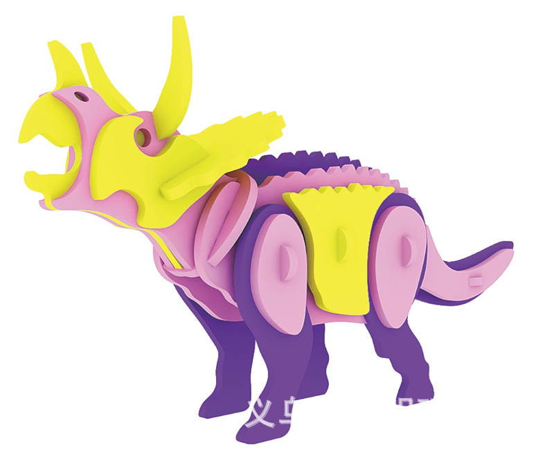 diy恐龙 3d恐龙 益智玩具 儿童节礼物 生日礼物