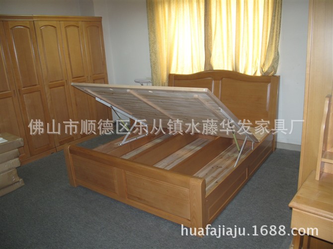 质量保证实木床德国进口榉木实木套套房系列1.5米1.8米